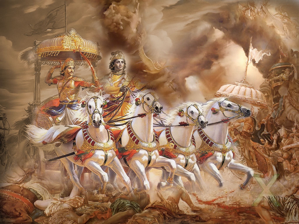 The battle of Kurukshetra