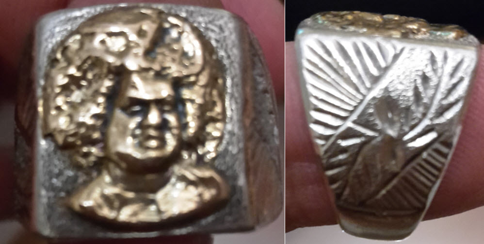 το δακτυλίδι με την μορφή του Swami